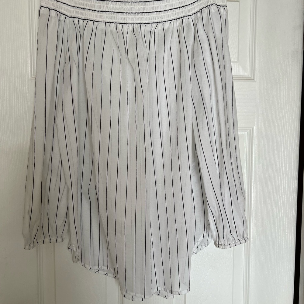 Michael Kors White Off the Shoulder Top Size S
